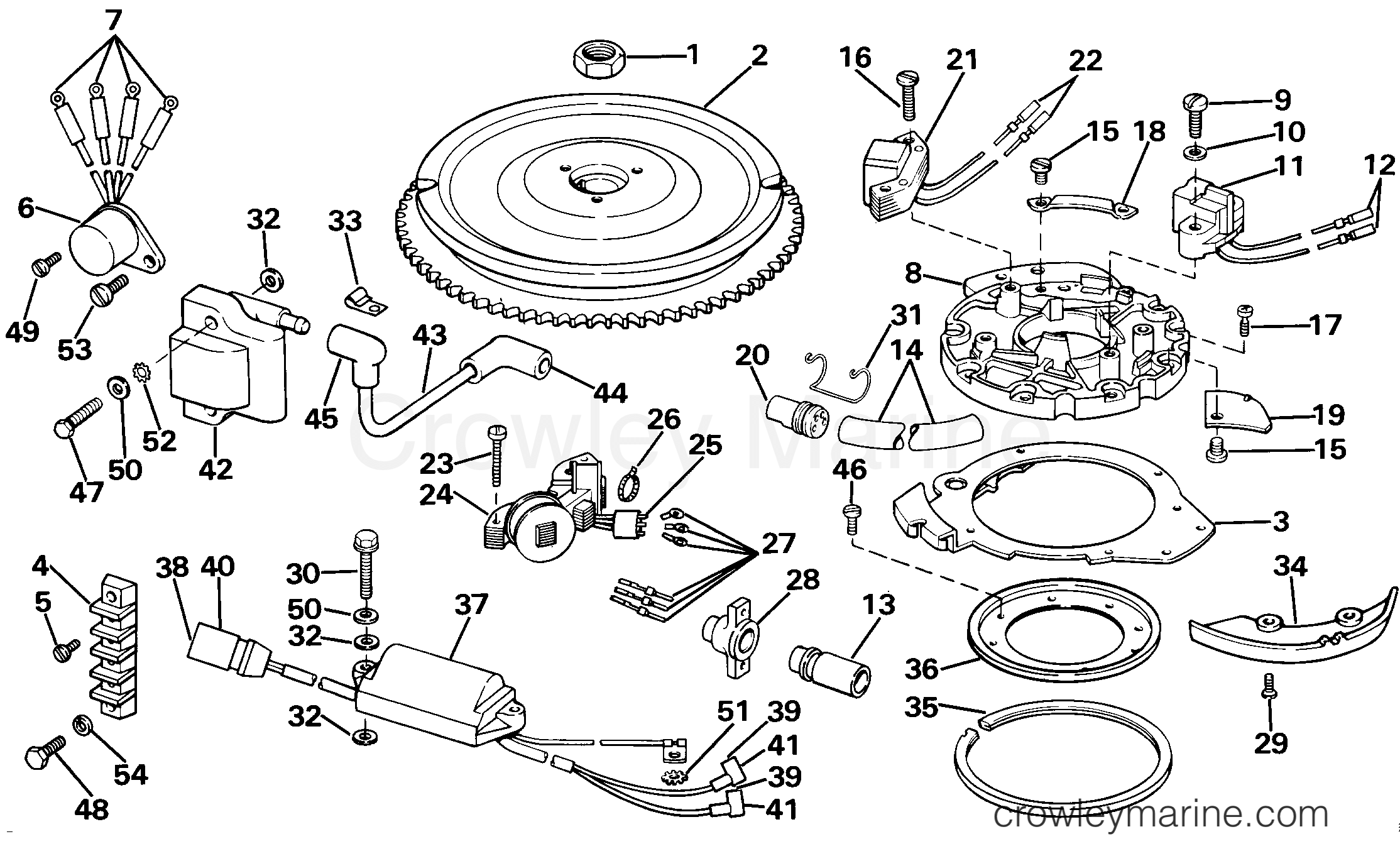 1985 Outboard 20 - J20ECOS - IGNITION