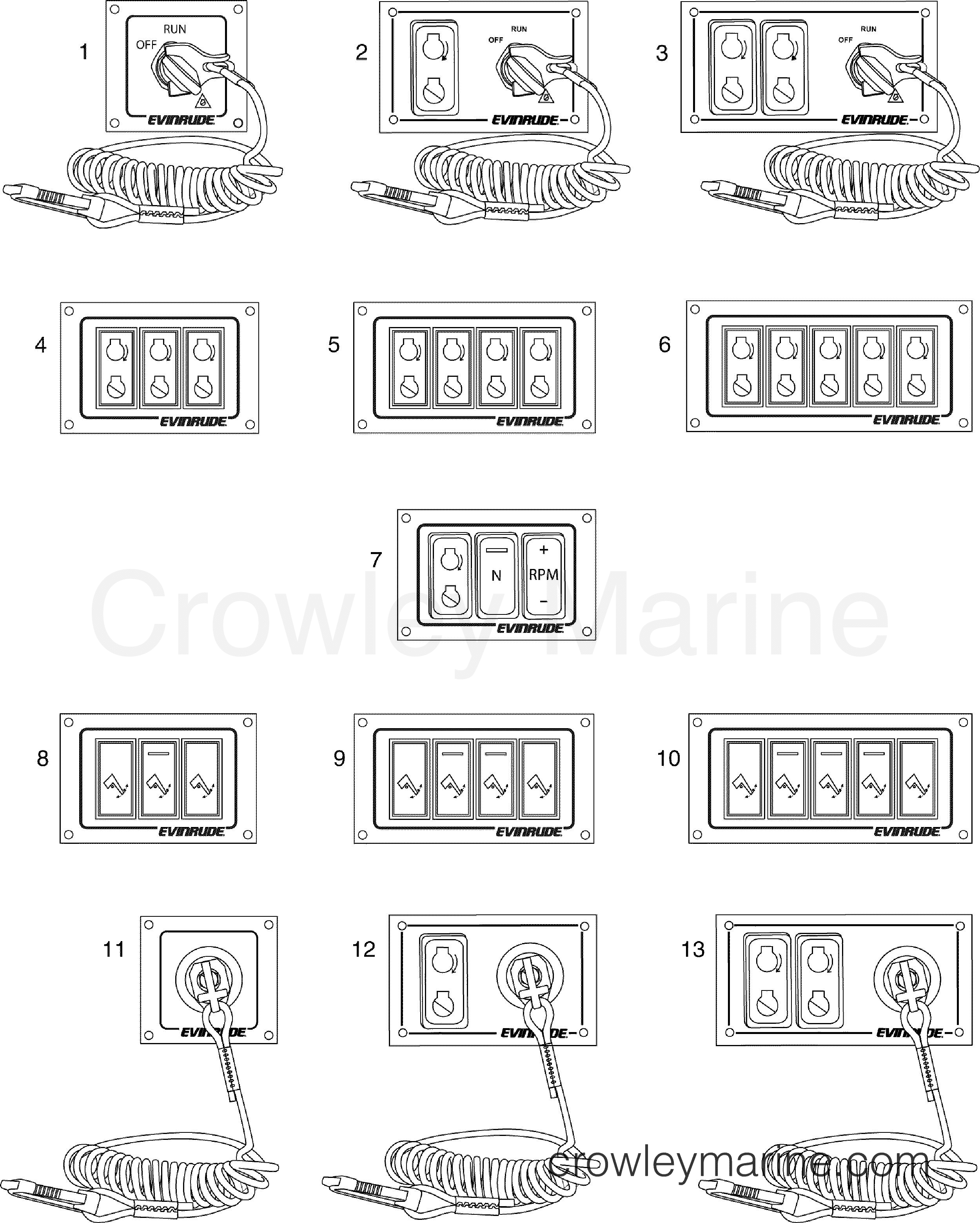 2012 Rigging Accessories - INSTRUMENTS/RIGGING - SWITCH KITS - ICON NETWORK