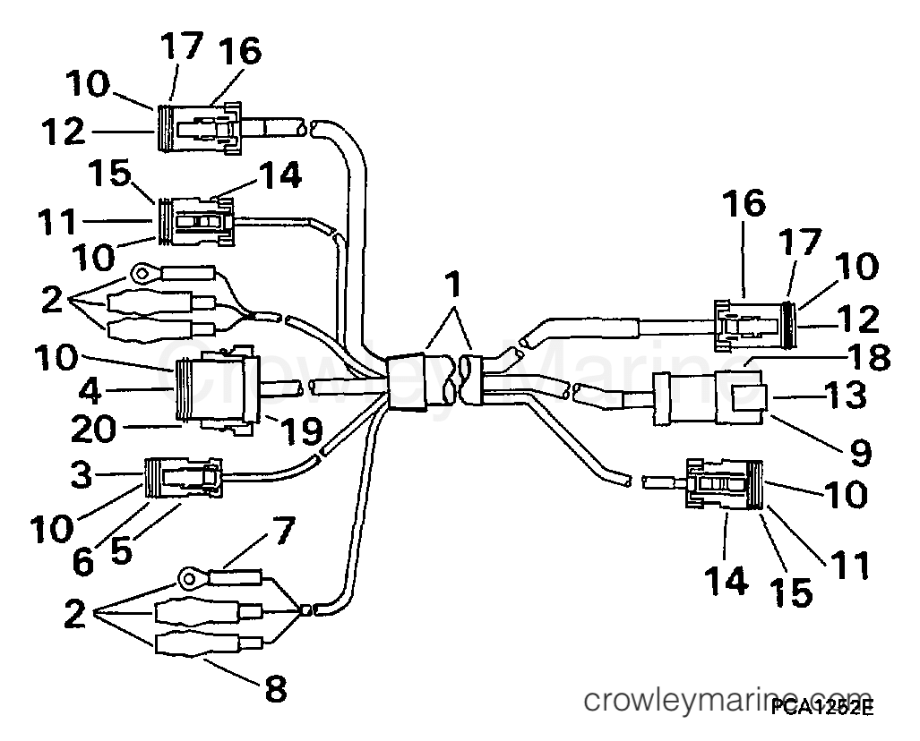 1997 Rigging Accessories - Electrical System - INSTRUMENT CABLE