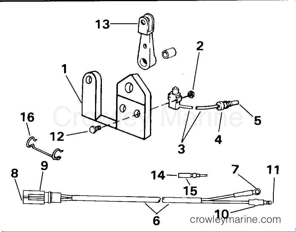 1994 Rigging Accessories - Electrical System - NEUTRAL START KIT - 9.9, 15