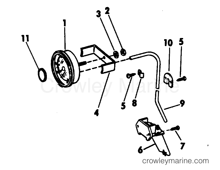 1982 Rigging Accessories - Instruments - SPEEDOMETER KIT - RING BEZEL