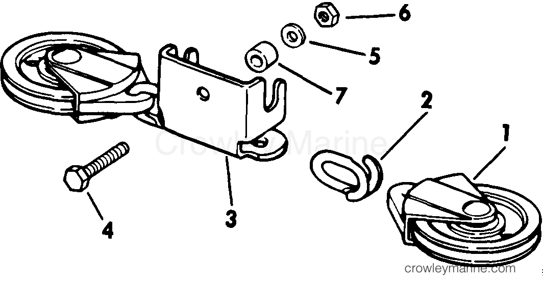 1985 Rigging Accessories - Steering - STEERING CONNECTOR KIT 40