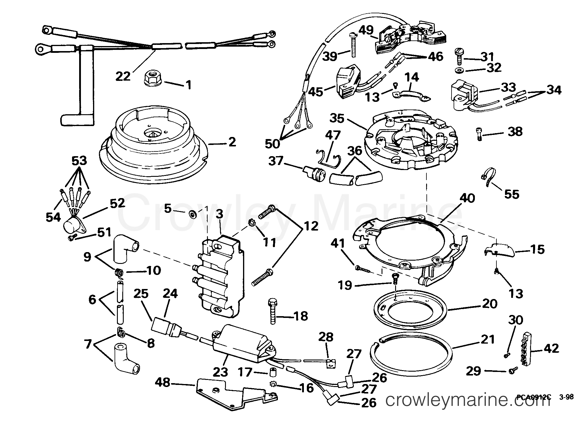 1999 Outboard 8 - E8DREEA - IGNITION