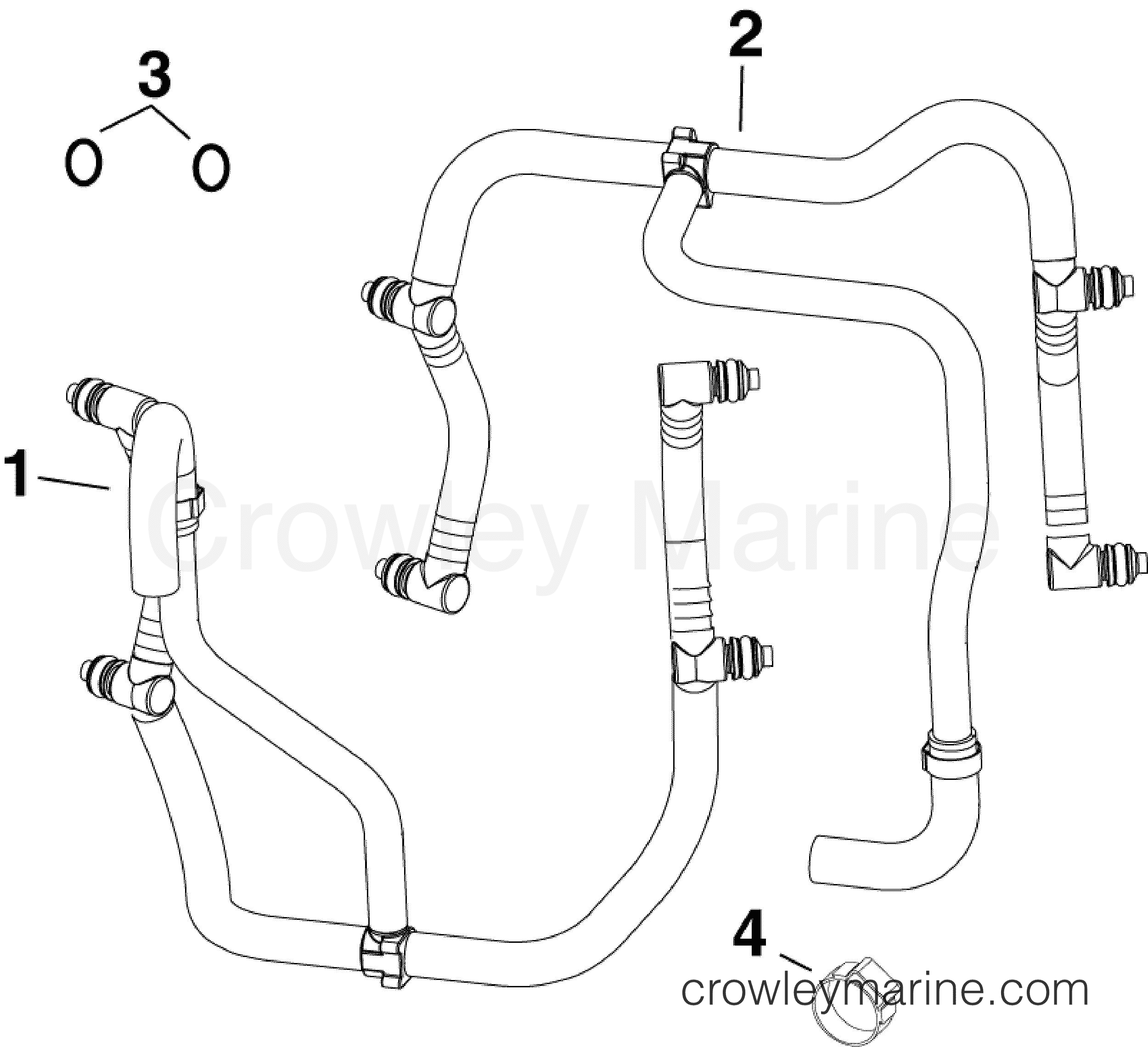 2012 Evinrude Outboards 130 - E130DPLINA FUEL RAILS section