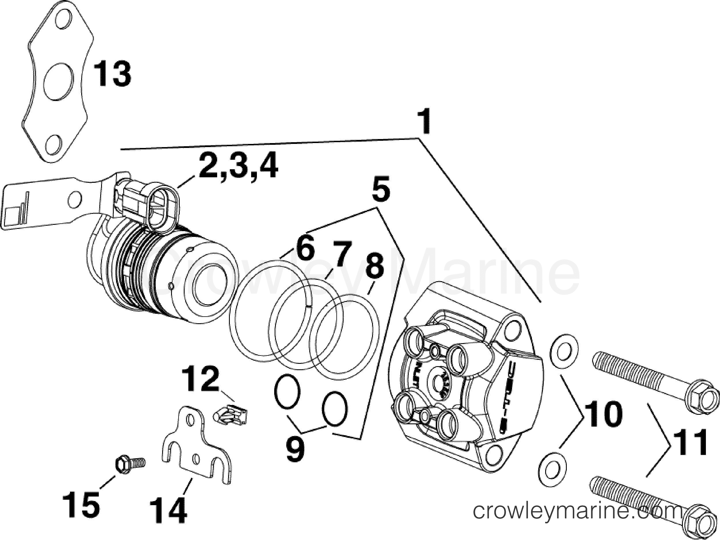 AA Outboard 40 - E40DPLAAA - FUEL INJECTOR