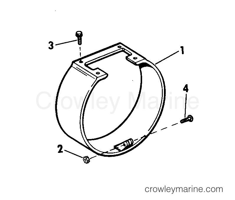 1975 Rigging Accessories - Miscellaneous - PROPELLER GUARD KIT
