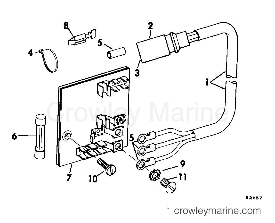 1979 Rigging Parts Accessories - Electrical System - CONTROL BOX WIRING KIT