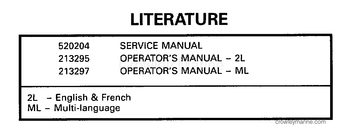 1998 Outboard 30 - E30TEECS - LITERATURE