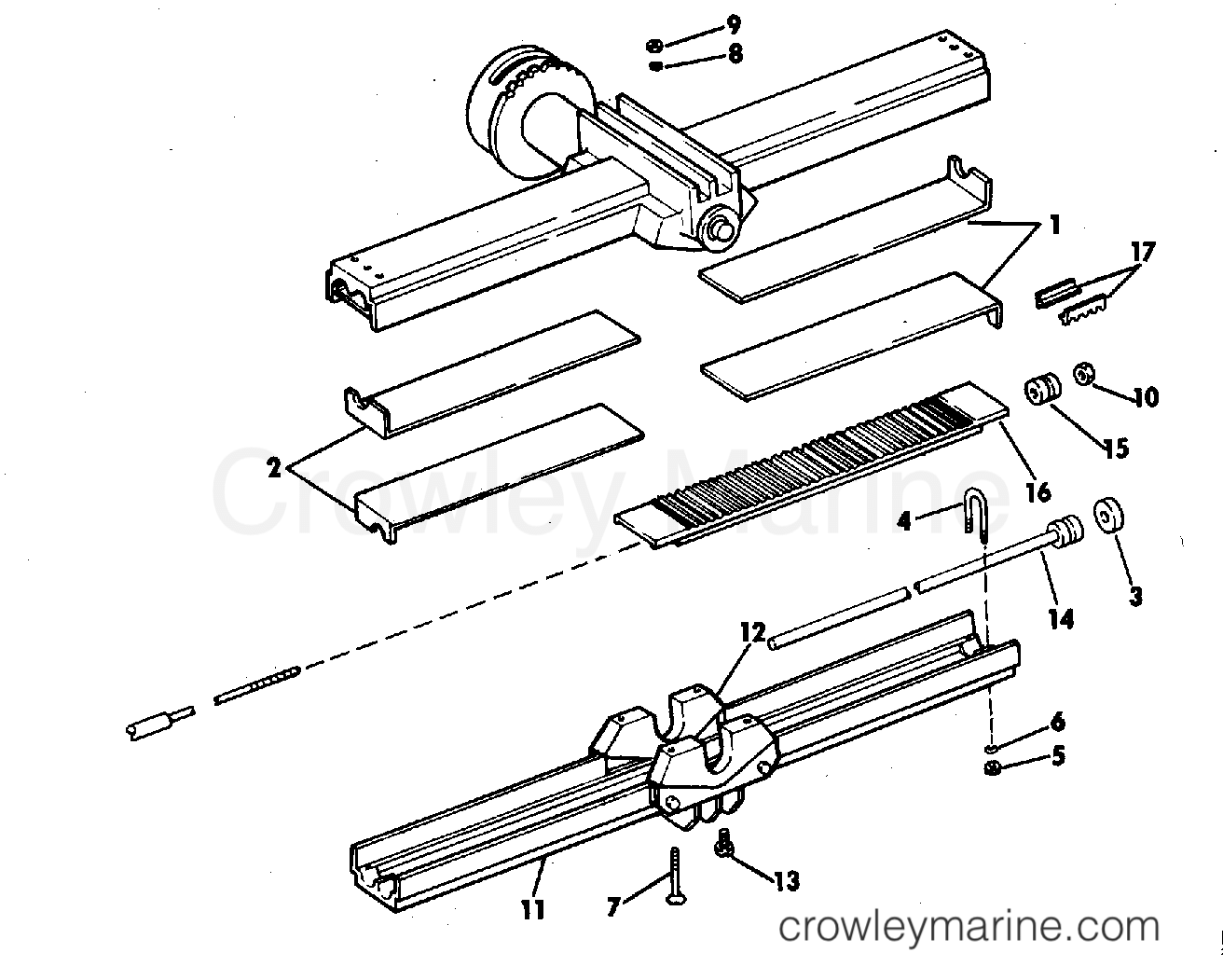1972 Rigging Accessories - Steering - OVER-UNDER ADAPTER KIT