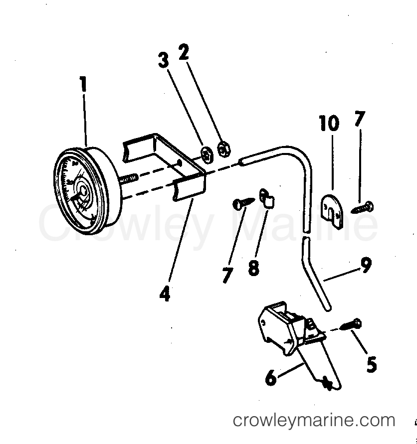 1978 Rigging Accessories - Instruments - SPEEDOMETER KIT - FLUSH MOUNT