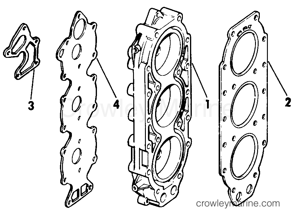 1987 Rigging Accessories - Miscellaneous - CYLINDER HEAD KIT - HIGH PERFORMANCE 75