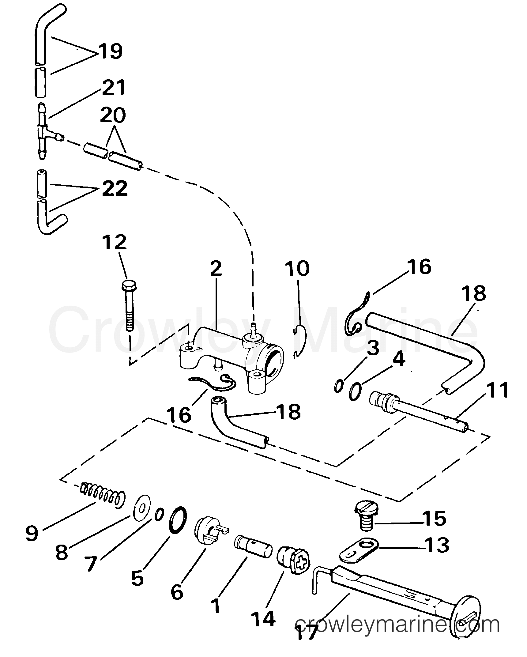 2000 Outboard 40 - J40WRYSSC - PRIMER SYSTEM