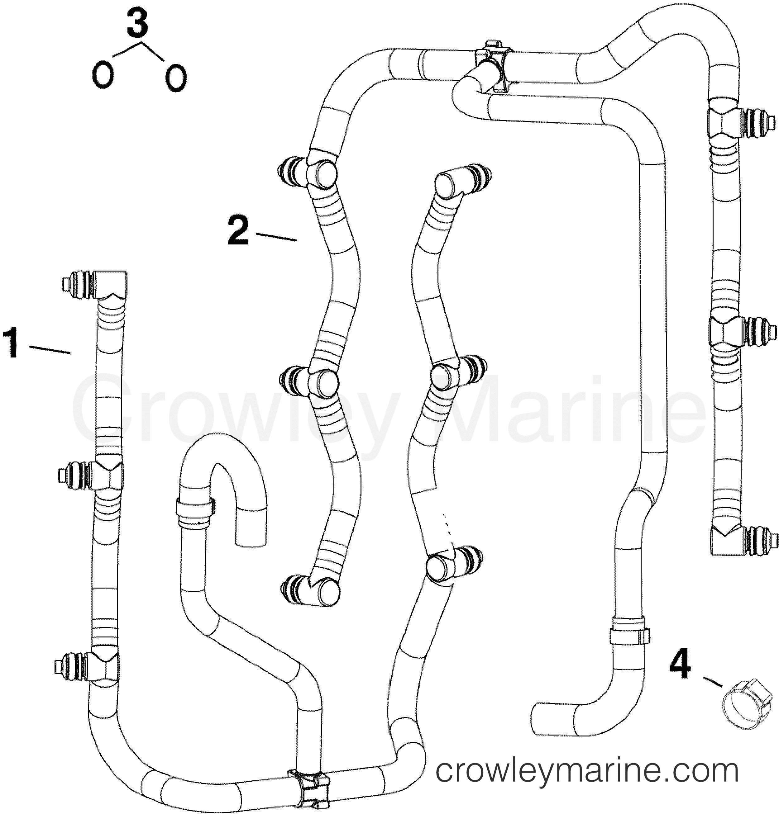 AA Outboard 150 - E150DPXAAA - FUEL RAILS
