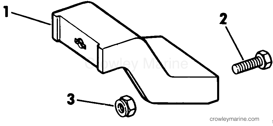 1987 Rigging Accessories - Steering - ADAPTER KIT 6 & 8