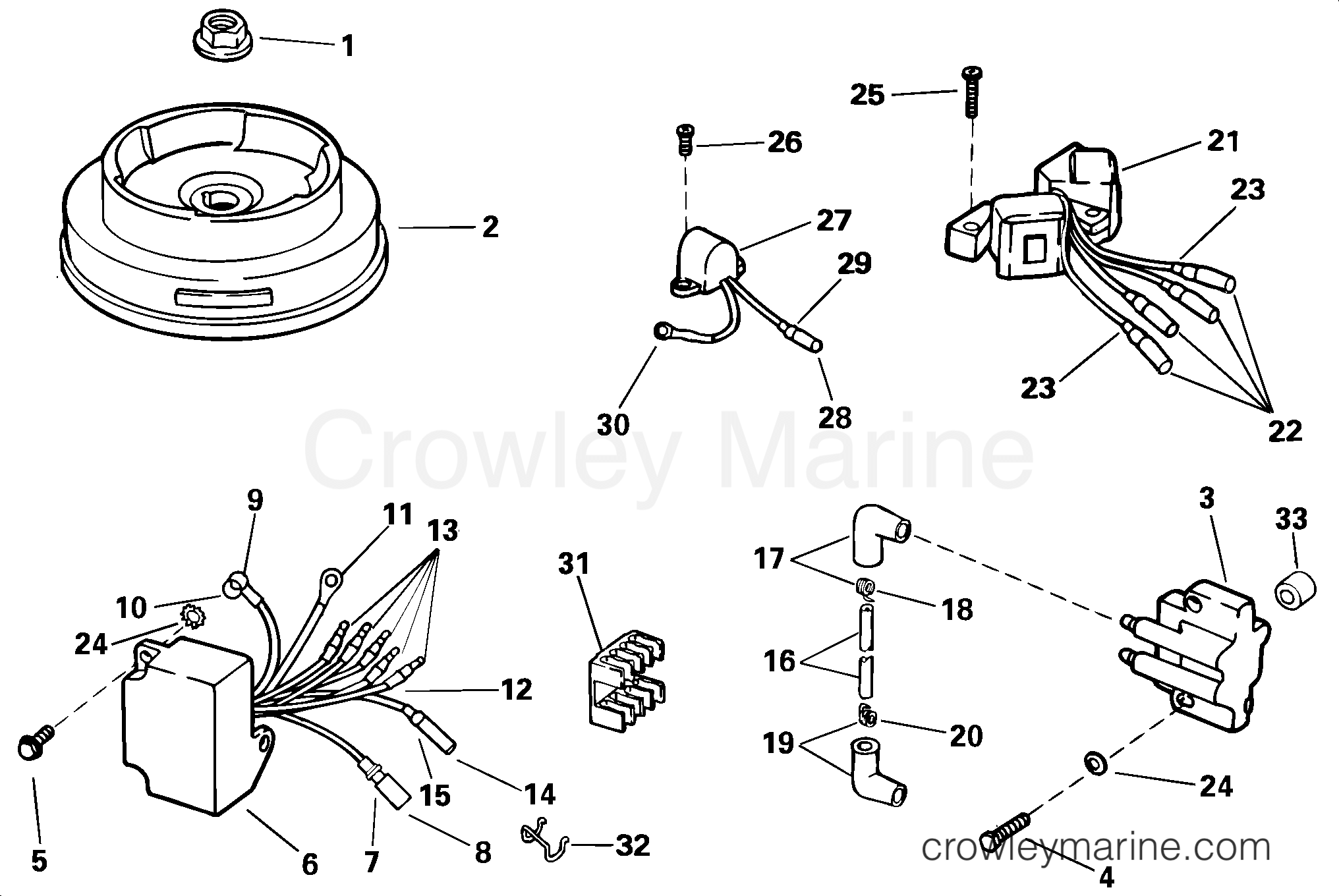2004 Outboard 6 - J6R4SRC - IGNITION