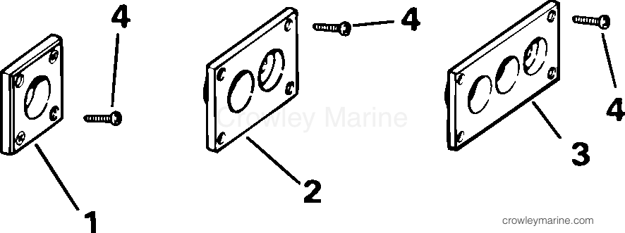 2001-2004 Rigging Accessories - Instruments - BEZEL KITS - IGNITION