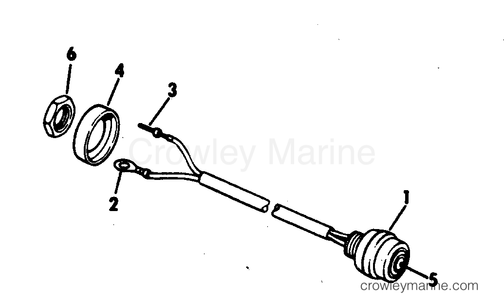 1982 Evinrude Outboards 35 - E35ECND - SHORTING SWITCH section