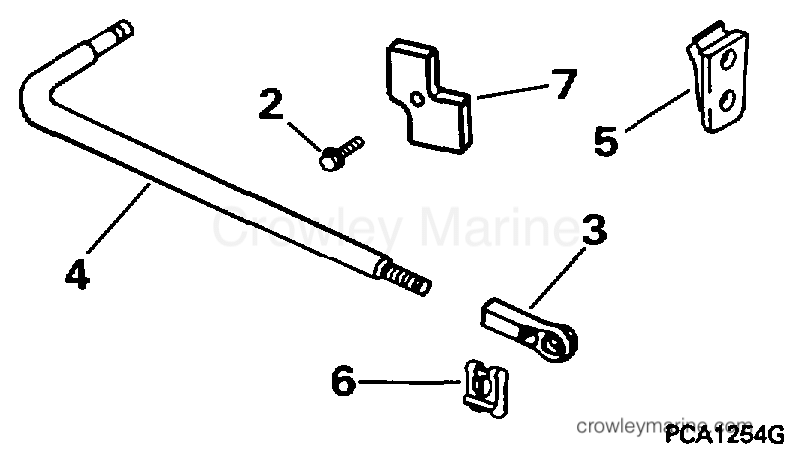 1997 Rigging Accessories - Remote Controls - REMOTE CONTROL ADAPTER KIT - 9.9, 15 (4-STROKE)