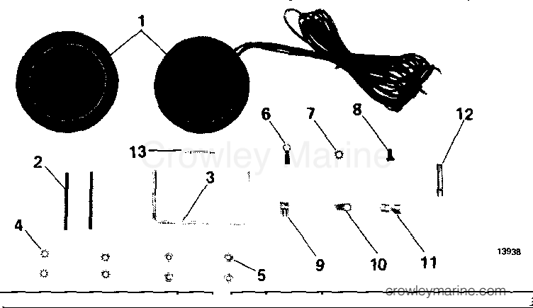 1989 Rigging Accessories - Instruments - QUARTACH TACHOMETER-FLUSH MOUNT-DIGITAL-NON-PLUG IN TECH