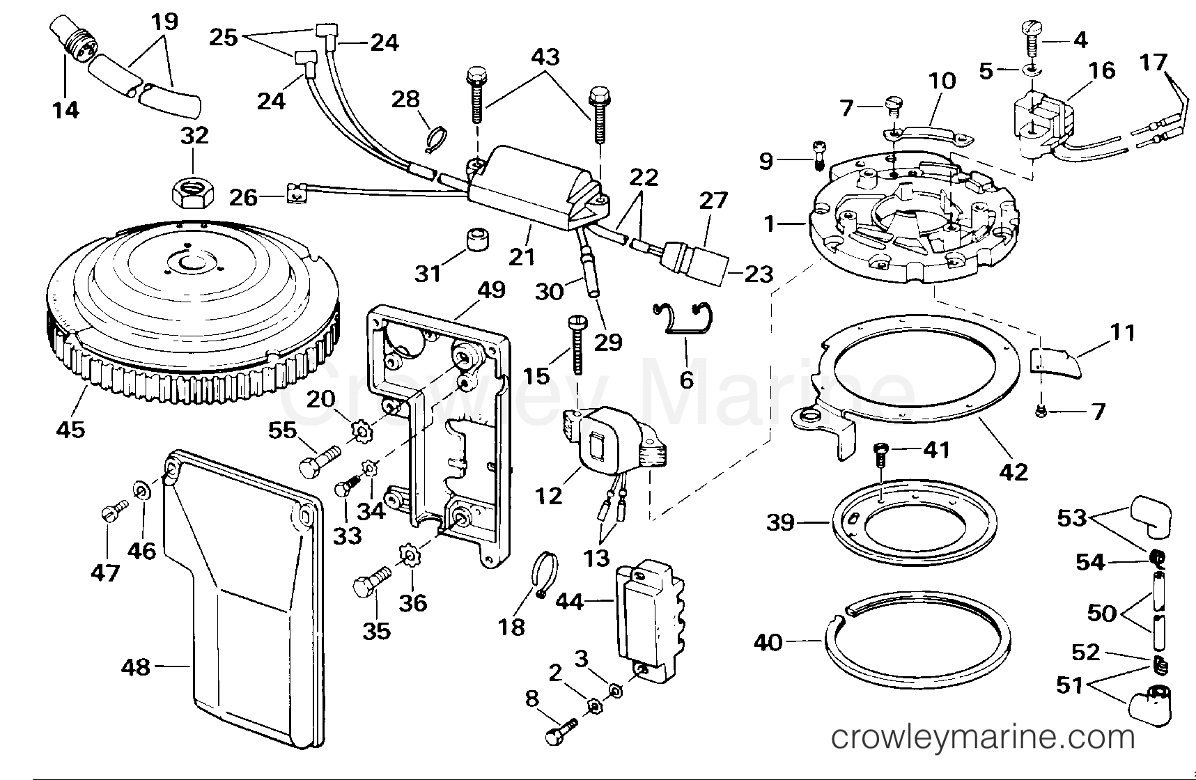 2000 Outboard 30 - J30JRSSB - IGNITION SYSTEM