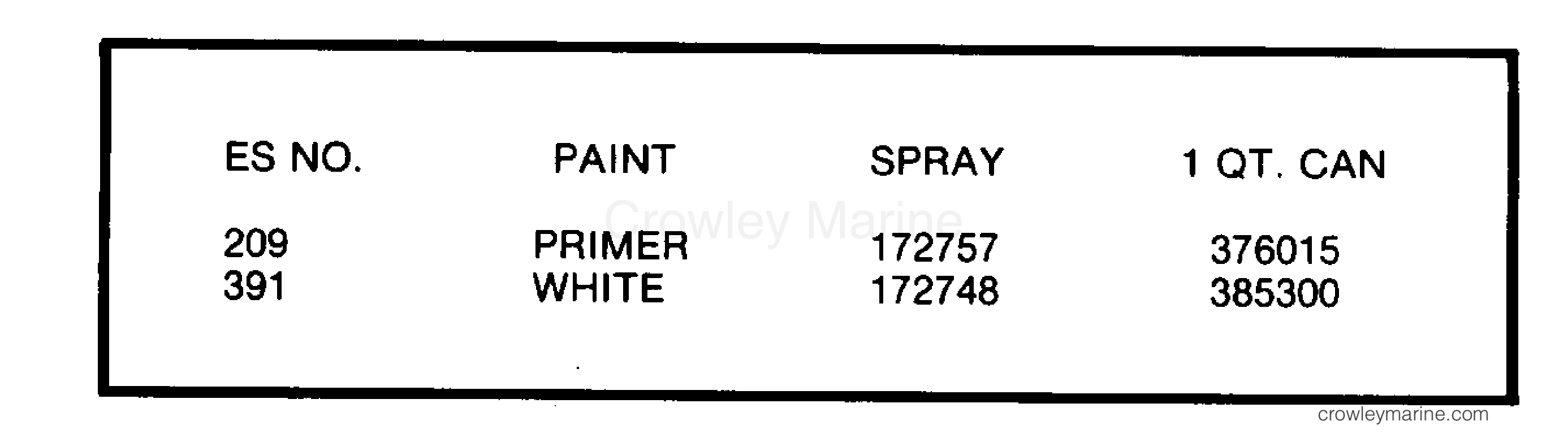 1979 Outboard 175 - 175TL79R - PAINT