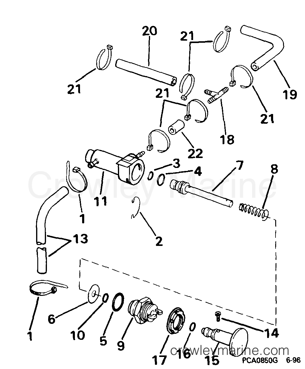 1999 Outboard 25 - J25REEN - PRIMER SYSTEM