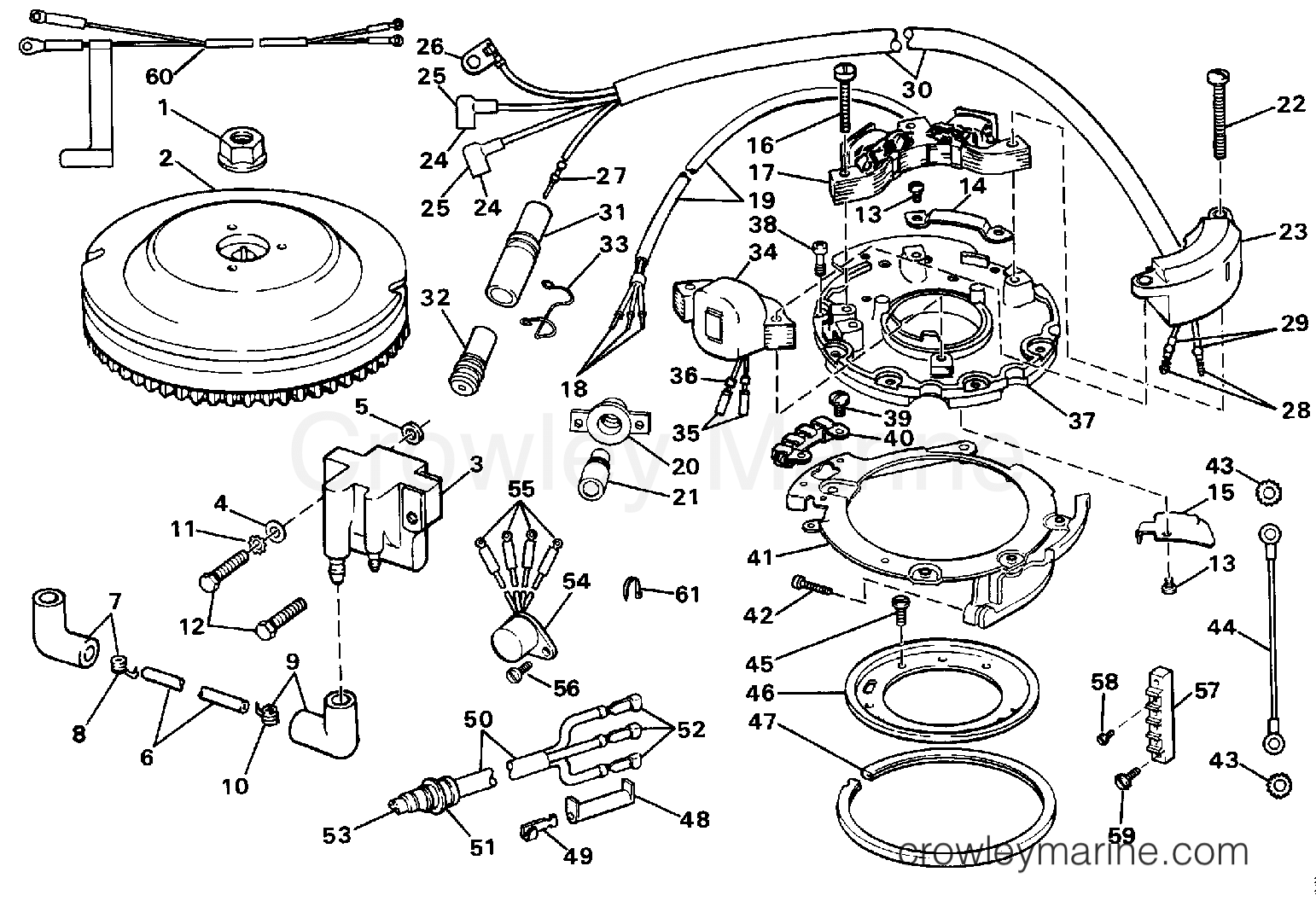 1989 Outboard 6 - E6RLCEC - IGNITION