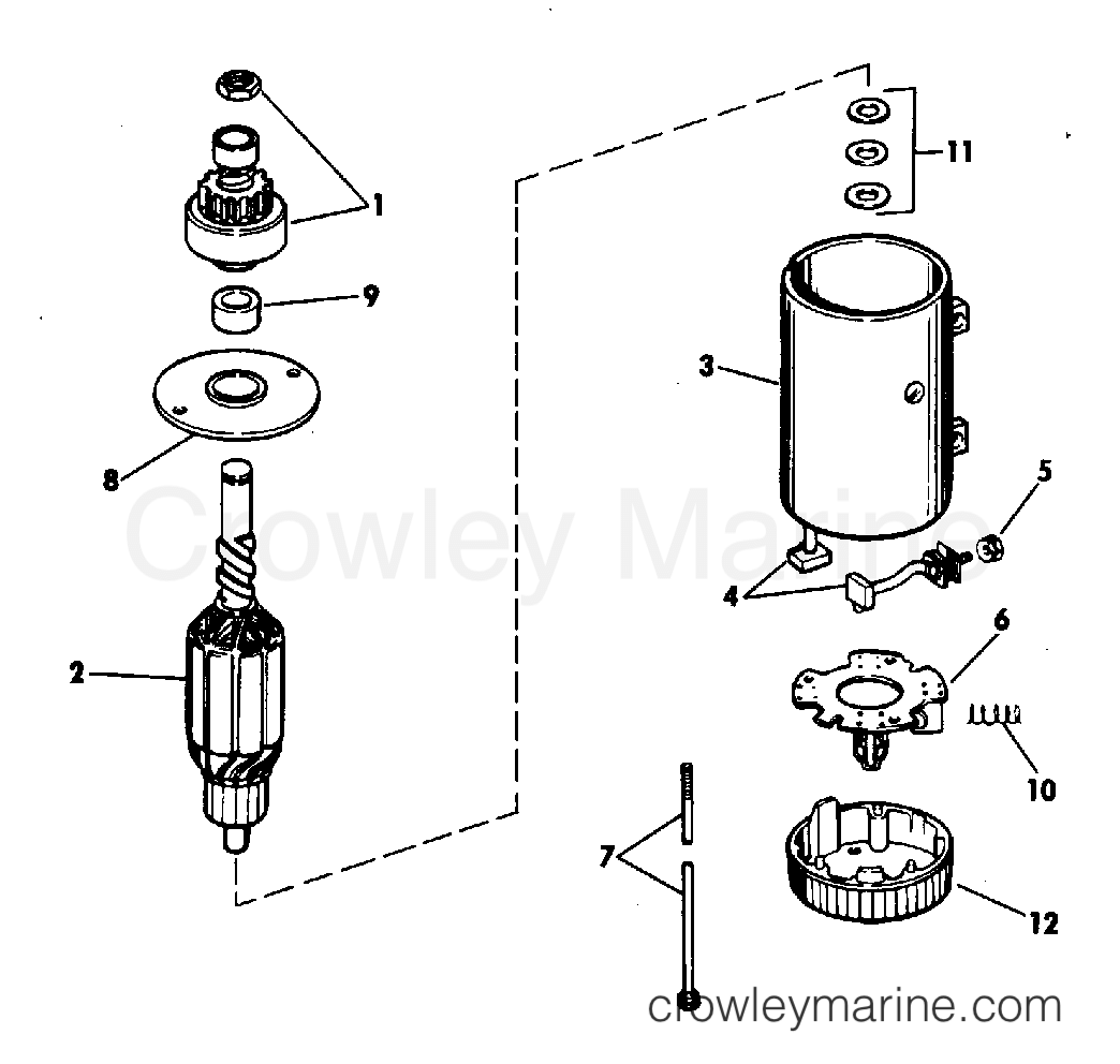1983 Evinrude Outboards 200 - E200TRXCTD - ELECTRIC STARTER PRESTOLITE MODELS MJL-4005