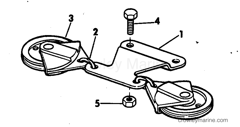 1981 Rigging Accessories - Steering - STEERING CONNECTOR KITS - CABLE PULLEY
