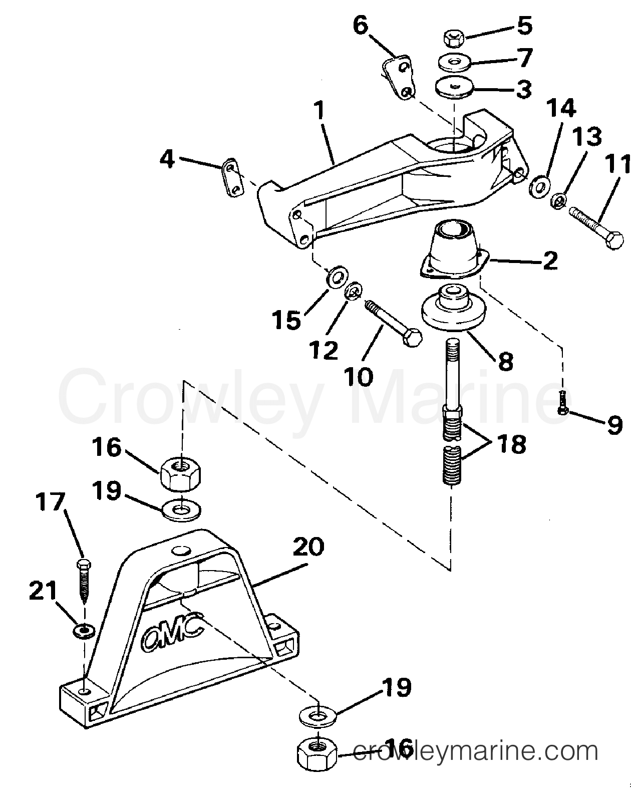1987 Stern Drive 3 - 302APSRC - FRONT MOUNT