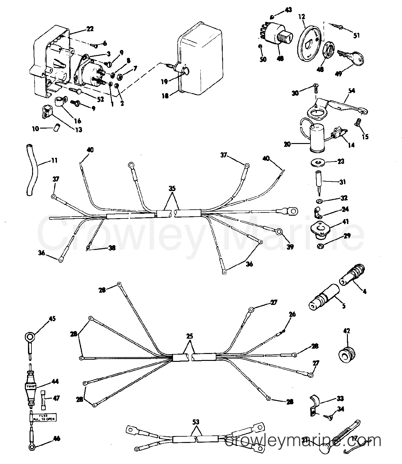 1981 Rigging Accessories - Electrical System - REMOTE STARTING KIT