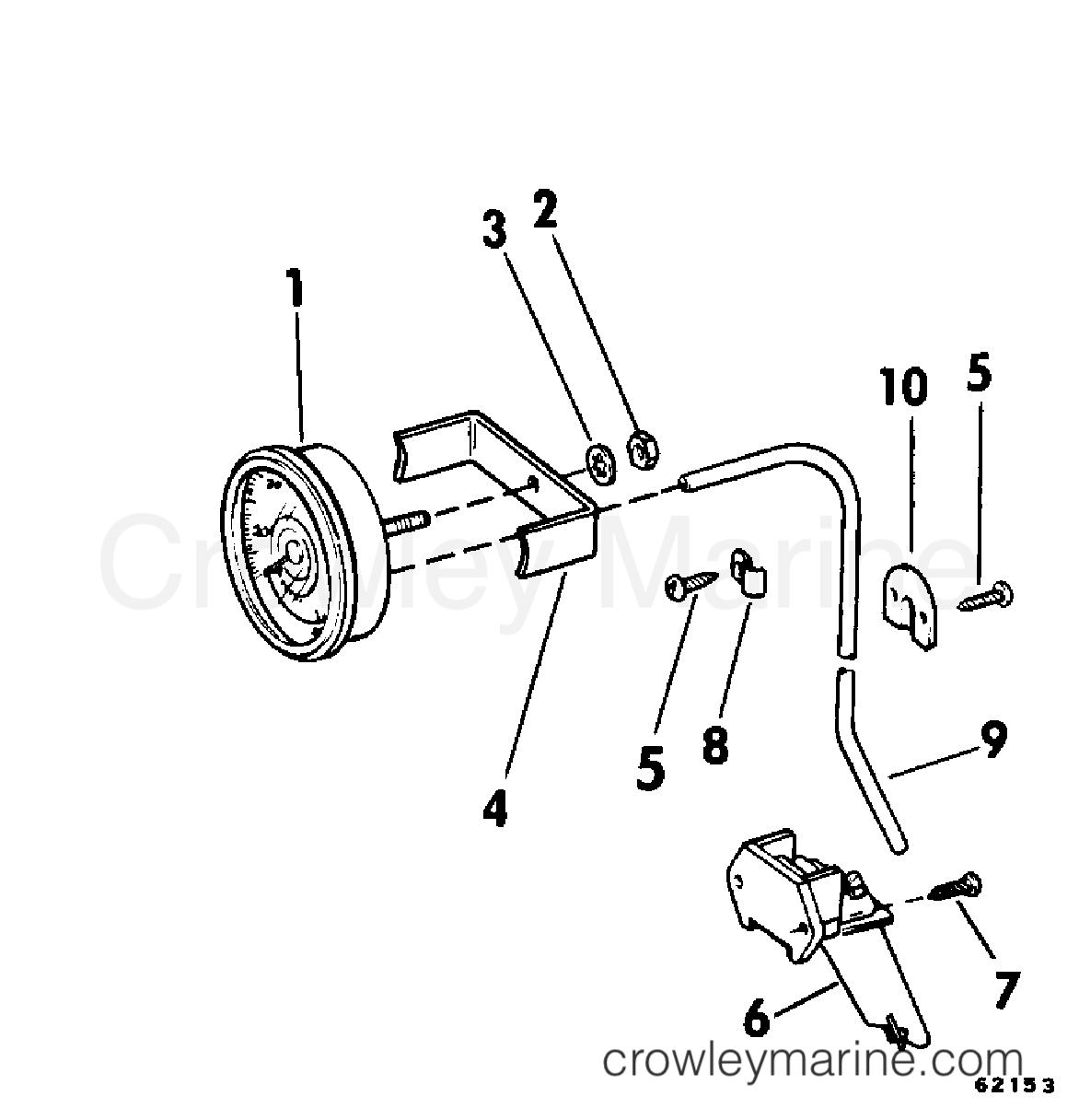 1979 Rigging Accessories - Instruments - SPEEDOMETER KIT - FLUSH MOUNT