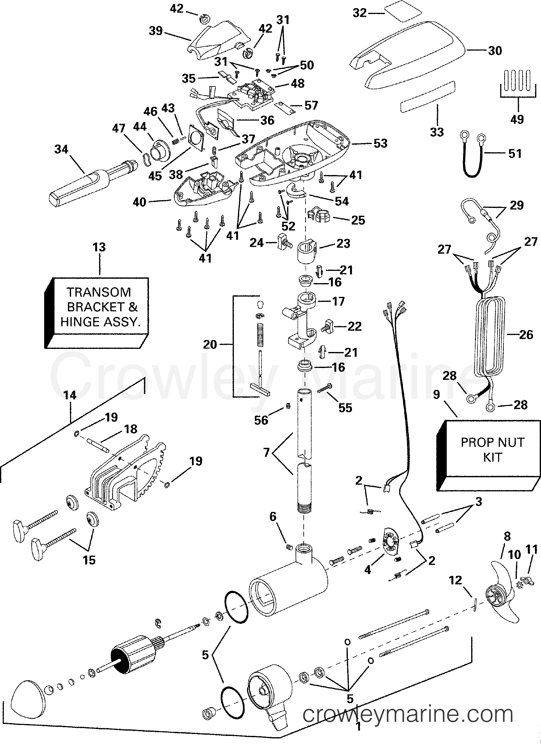 2000 Outboard 12 Volt - EFC 42F 2000 - SEAQUEST 70 H