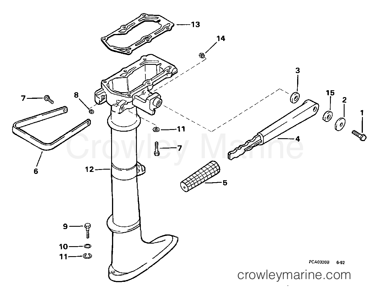 1998 Outboard 3 - J3ROECS - MIDSECTION