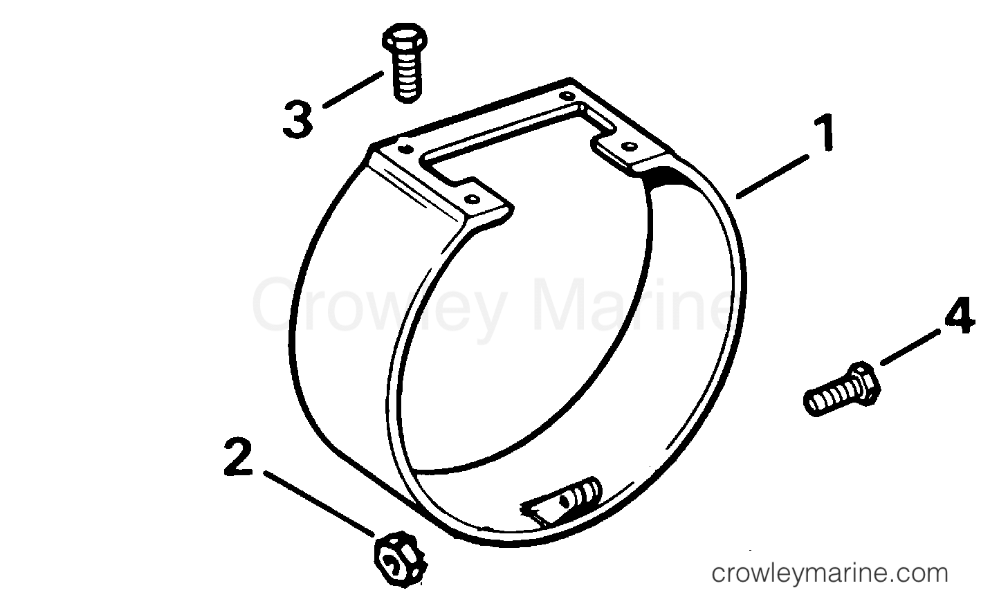 2000 Rigging Accessories - Miscellaneous - PROPELLER GUARD KIT - 9.9 & 15