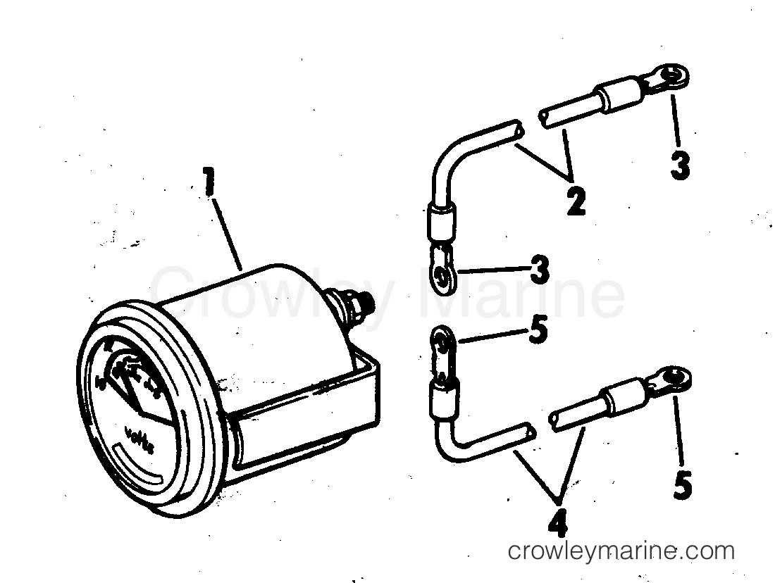 1973 Rigging Accessories - Instruments - BATTERY GENERATOR INDICATOR KIT