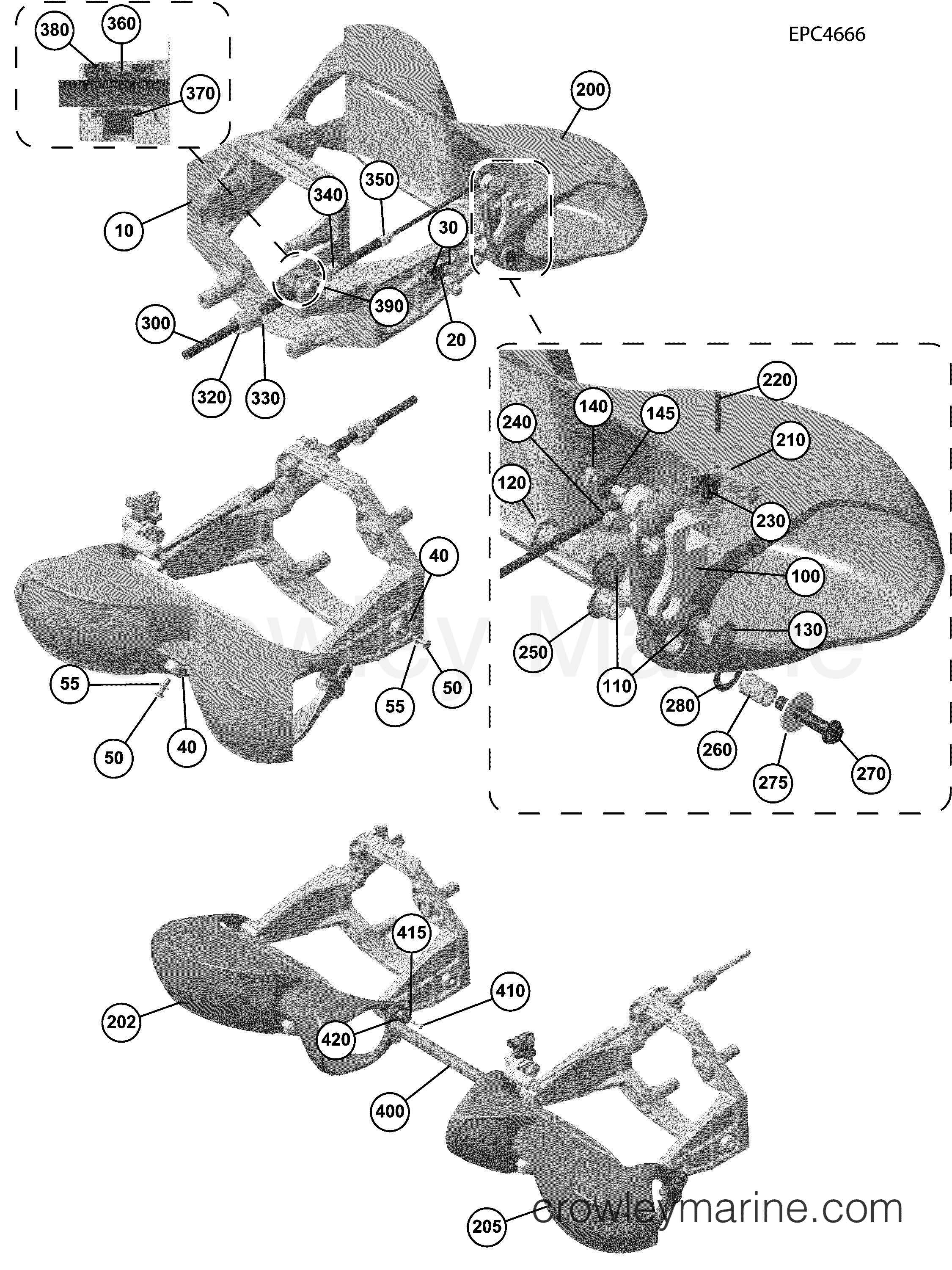 REVERSE GATE - AA Powertrain 250 440000AAA | Crowley Marine