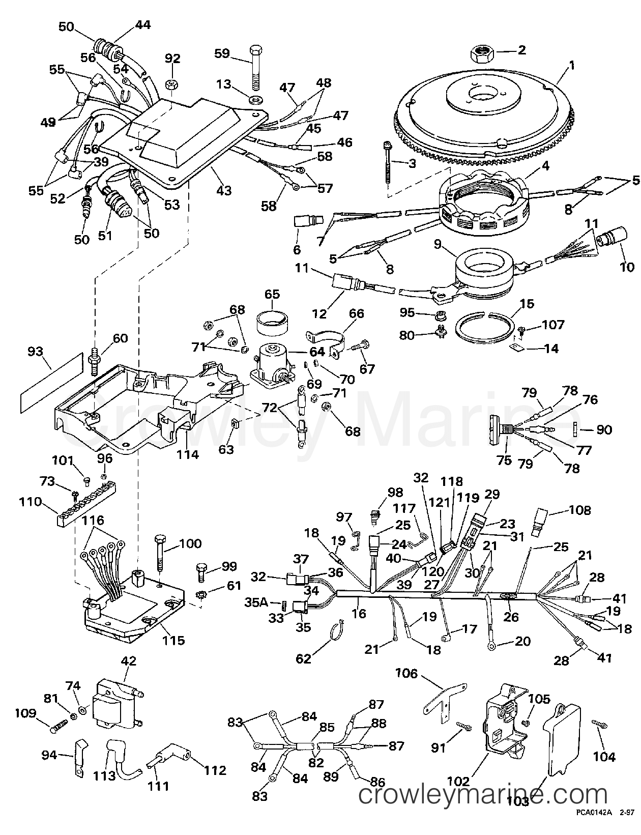 1998 Outboard 125 - SJ125WTPLN - IGNITION SYSTEM