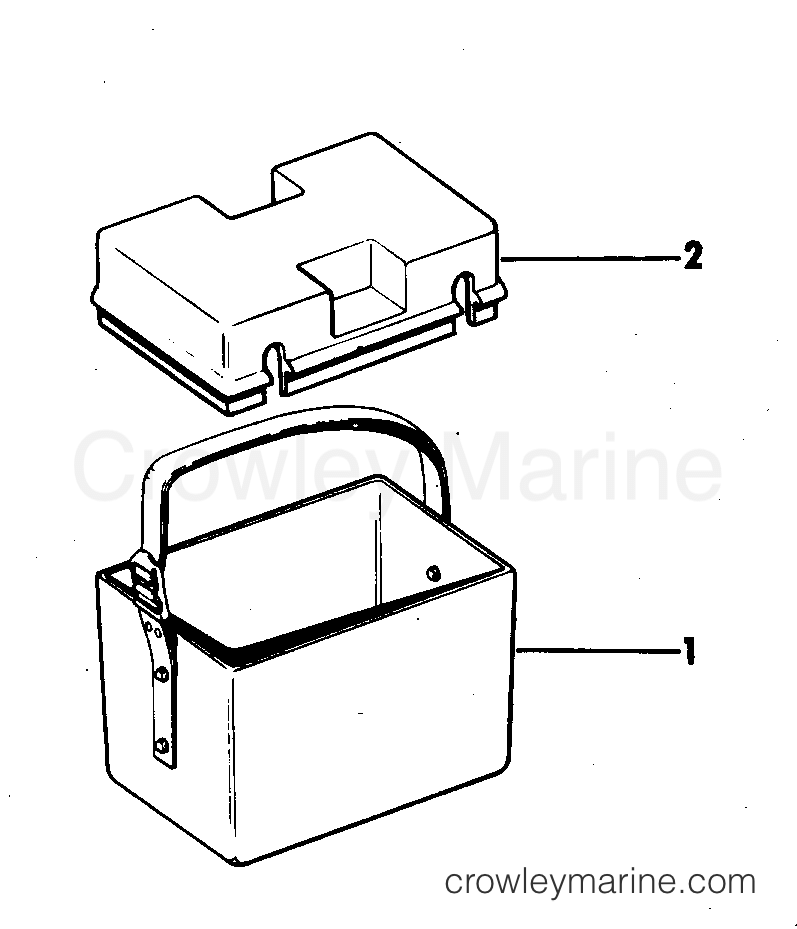1978 Rigging Accessories - Miscellaneous - BATTERY BOX KIT