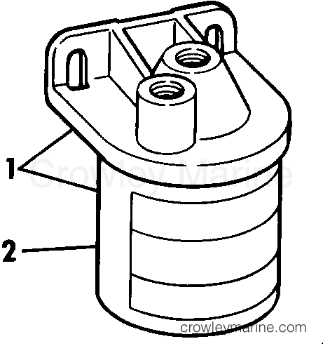 1985 Rigging Parts Accessories - Fuel System - FUEL FILTER