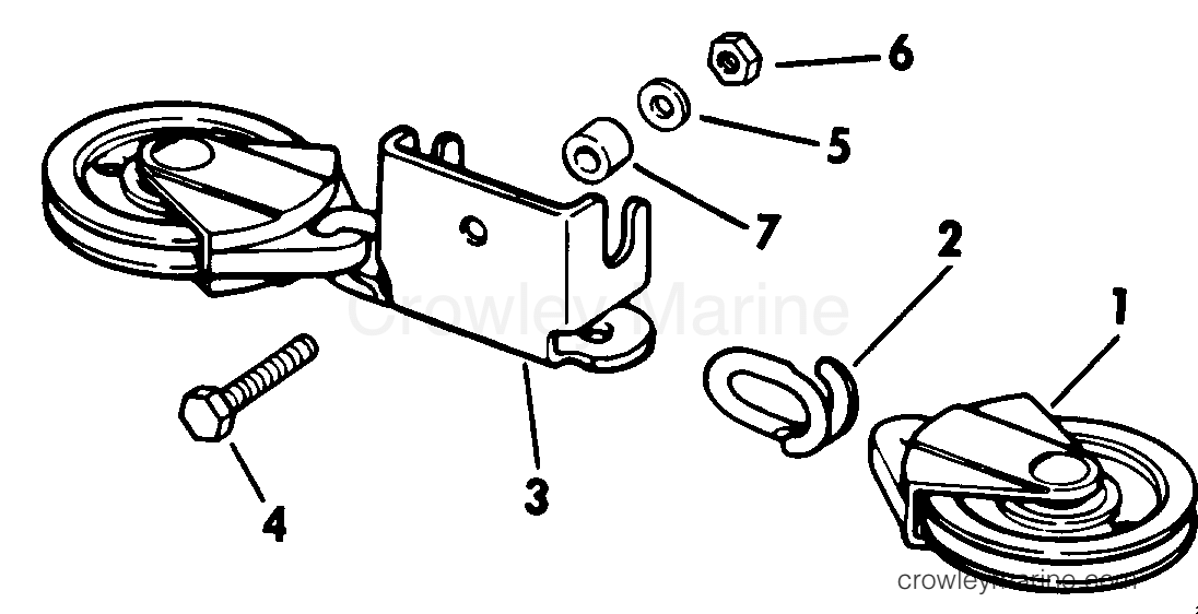 1984 Rigging Accessories - Steering - STEERING CONNECTOR KIT 40