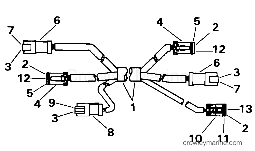 1997 Rigging Accessories - Steering - EXTENSION CABLE