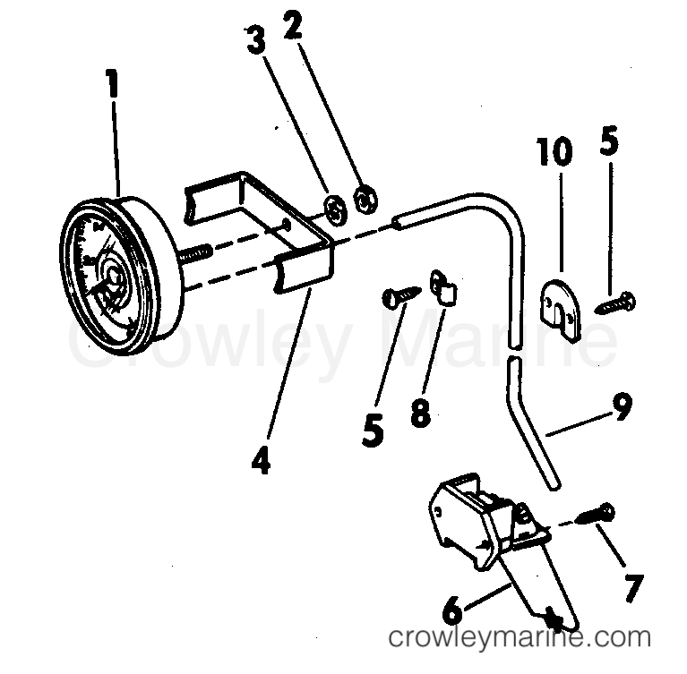 1981 Rigging Accessories - Instruments - SPEEDOMETER KIT - FLUSH MOUNT