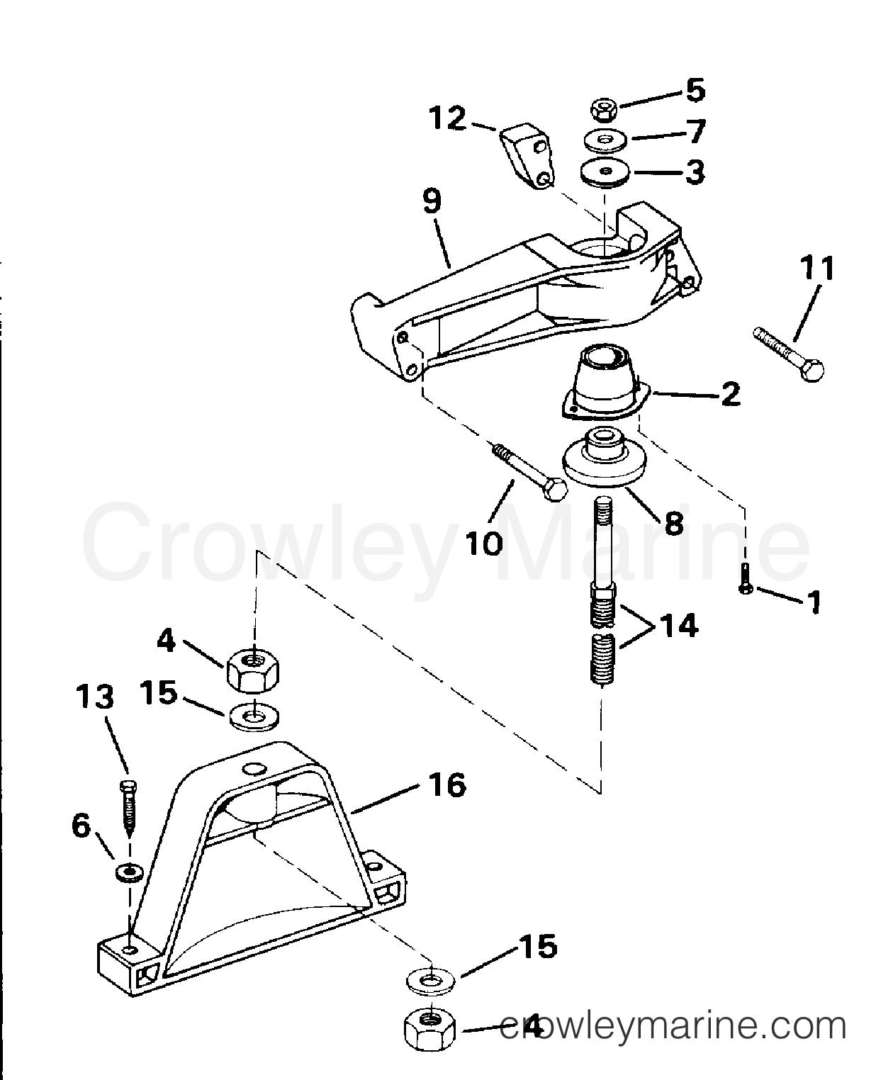 1996 Stern Drive 3 - 302CMNCA - FRONT MOUNT
