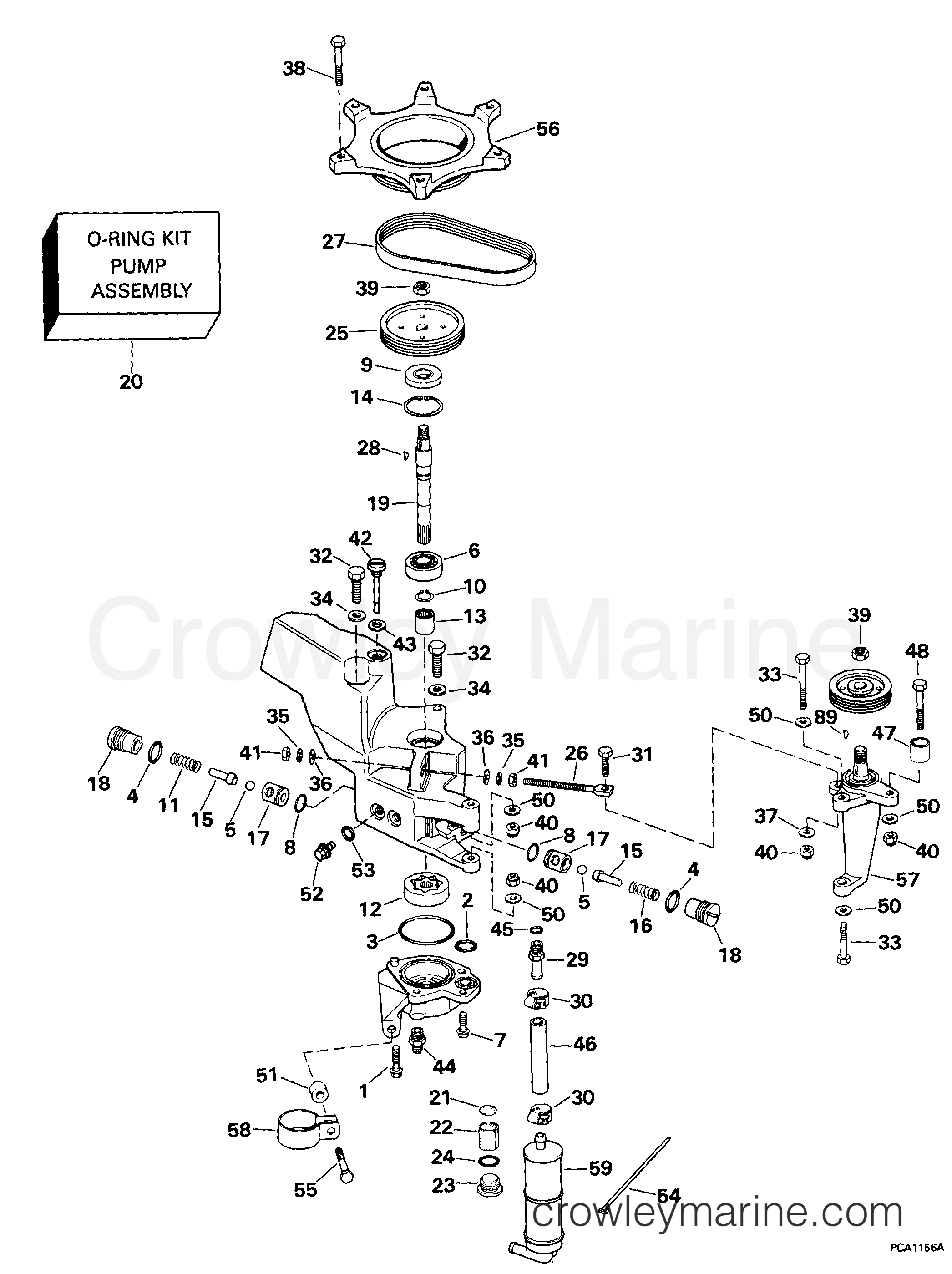 1999 Rigging Accessories - Steering - STEERING PUMP KIT