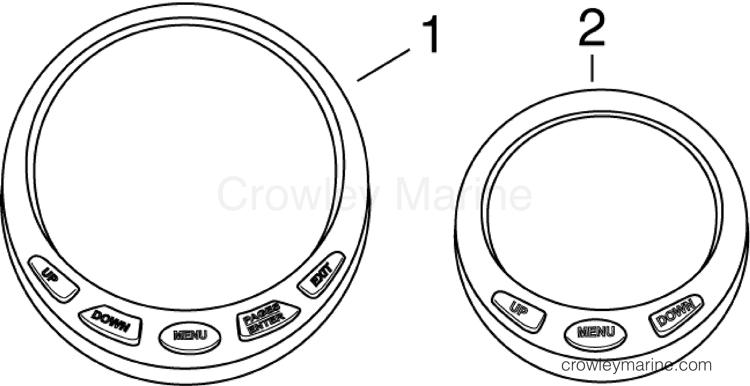 2005-2010 Rigging Accessories - Instruments - BEZEL KITS - I-COMMAND (DIGITAL)