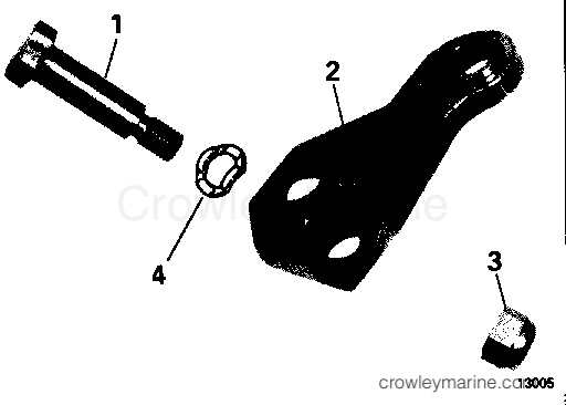 1991 Rigging Accessories - Steering - ADAPTOR KIT - V6 & V8