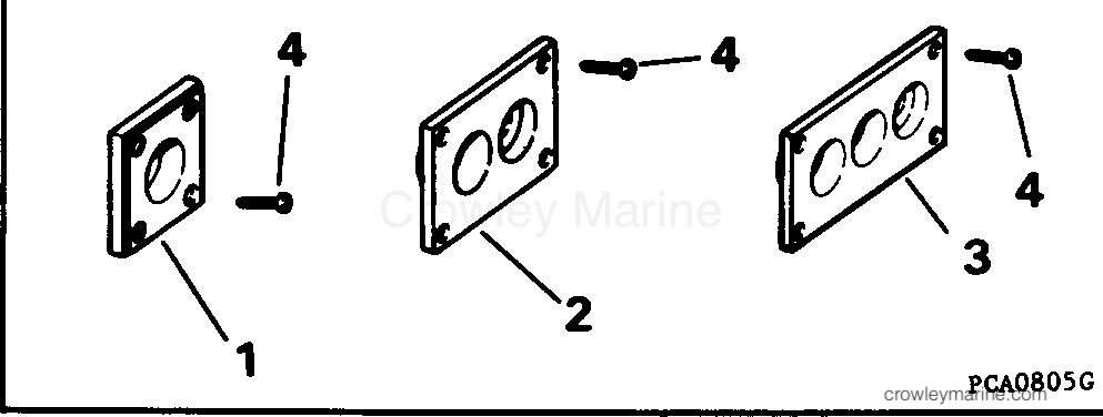 1996 Rigging Accessories - Instruments - BEZEL KITS - IGNITION