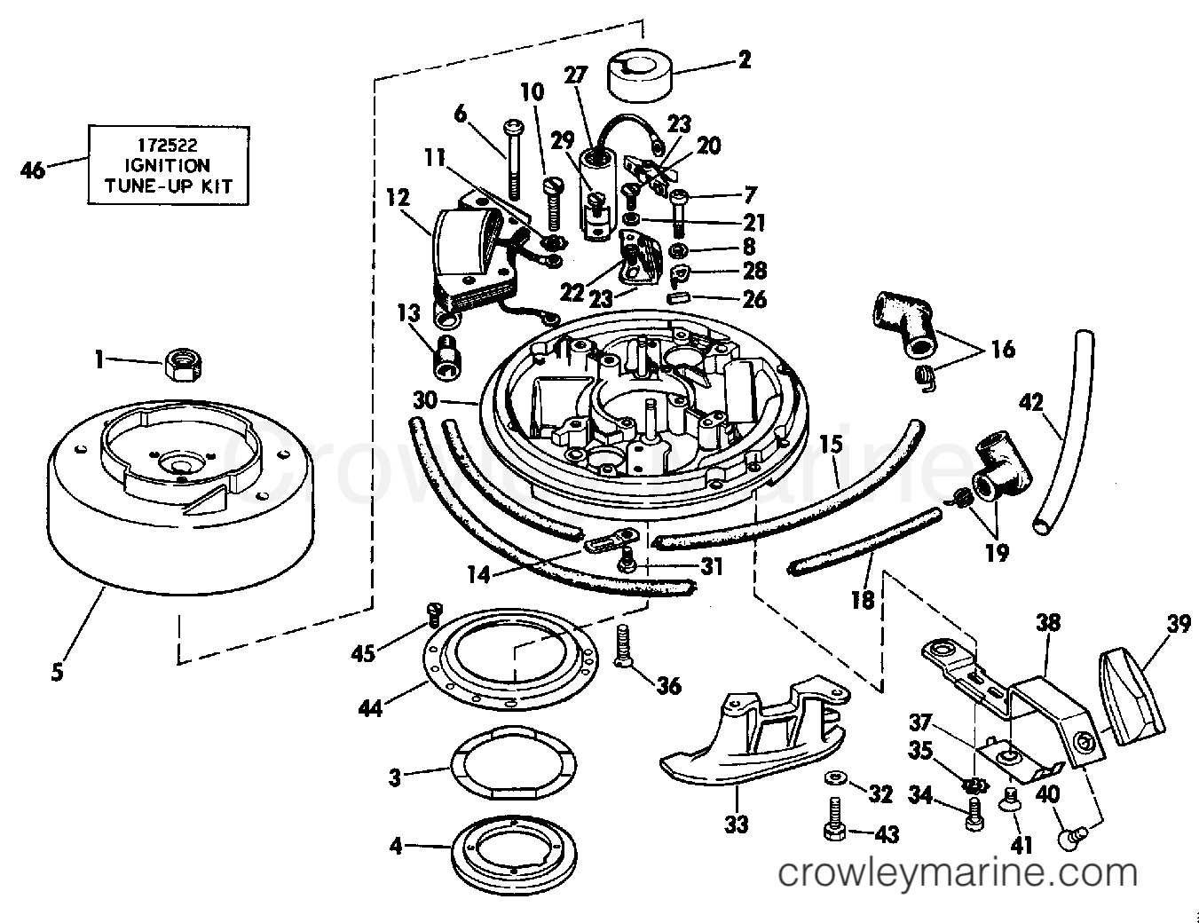 1988 Outboard 4 - J4BRHCCS - IGNITION