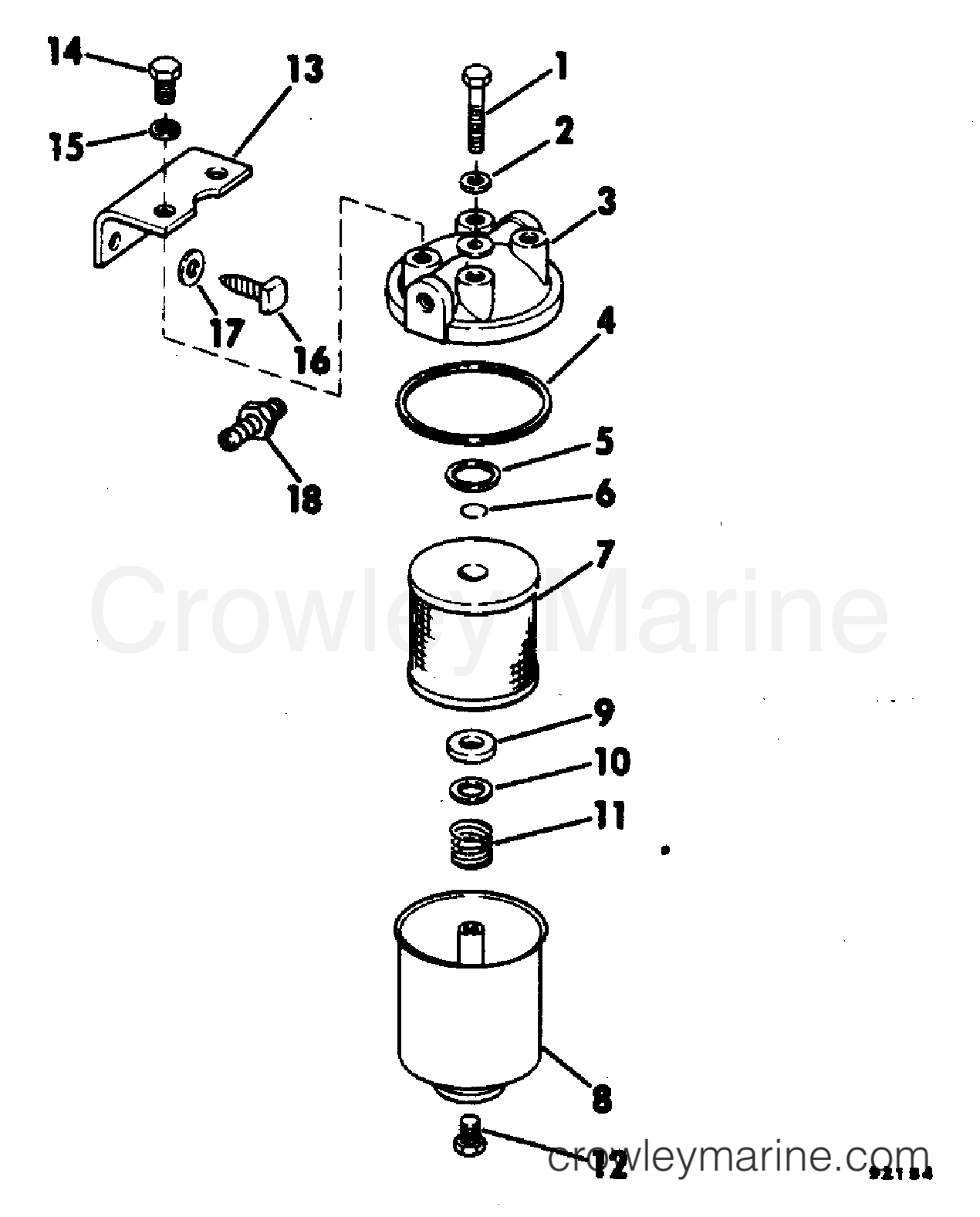 1982 Rigging Accessories - Fuel System - FUEL FILTER KIT